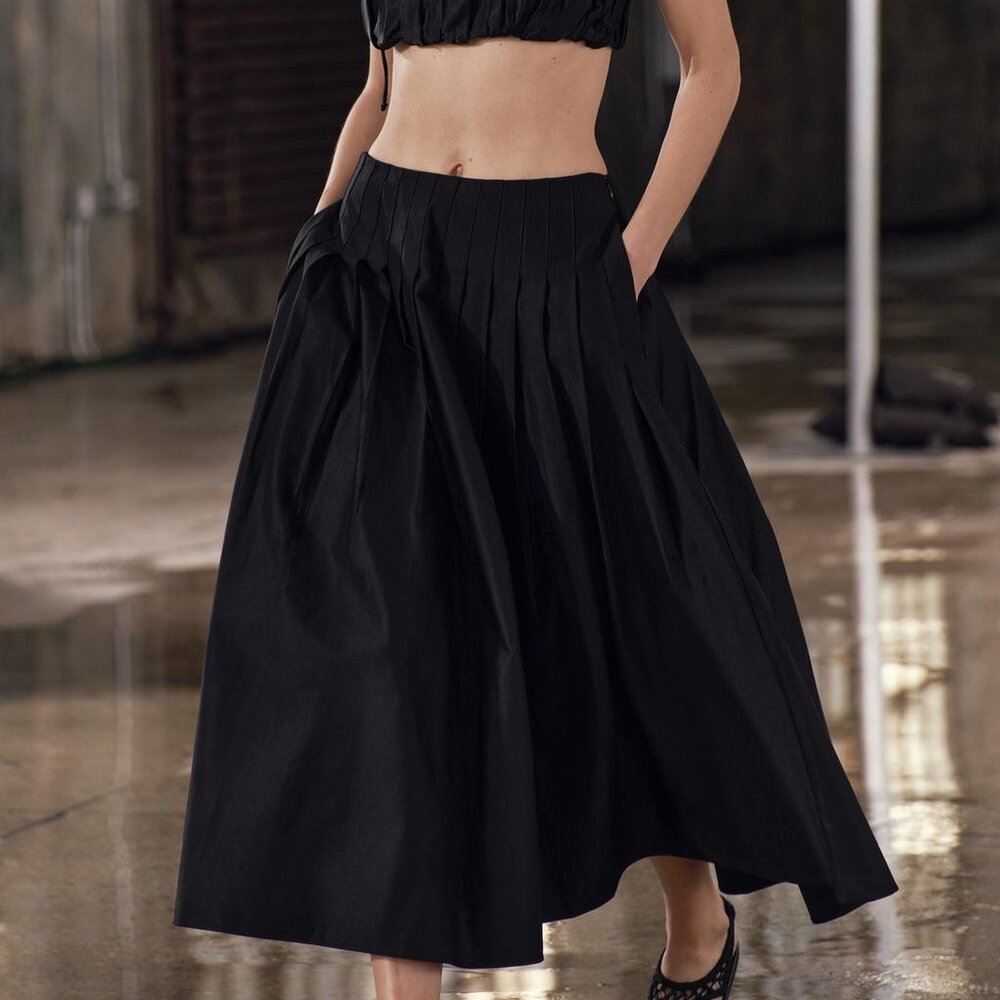 Zara Pleated Skirt ZW Collection